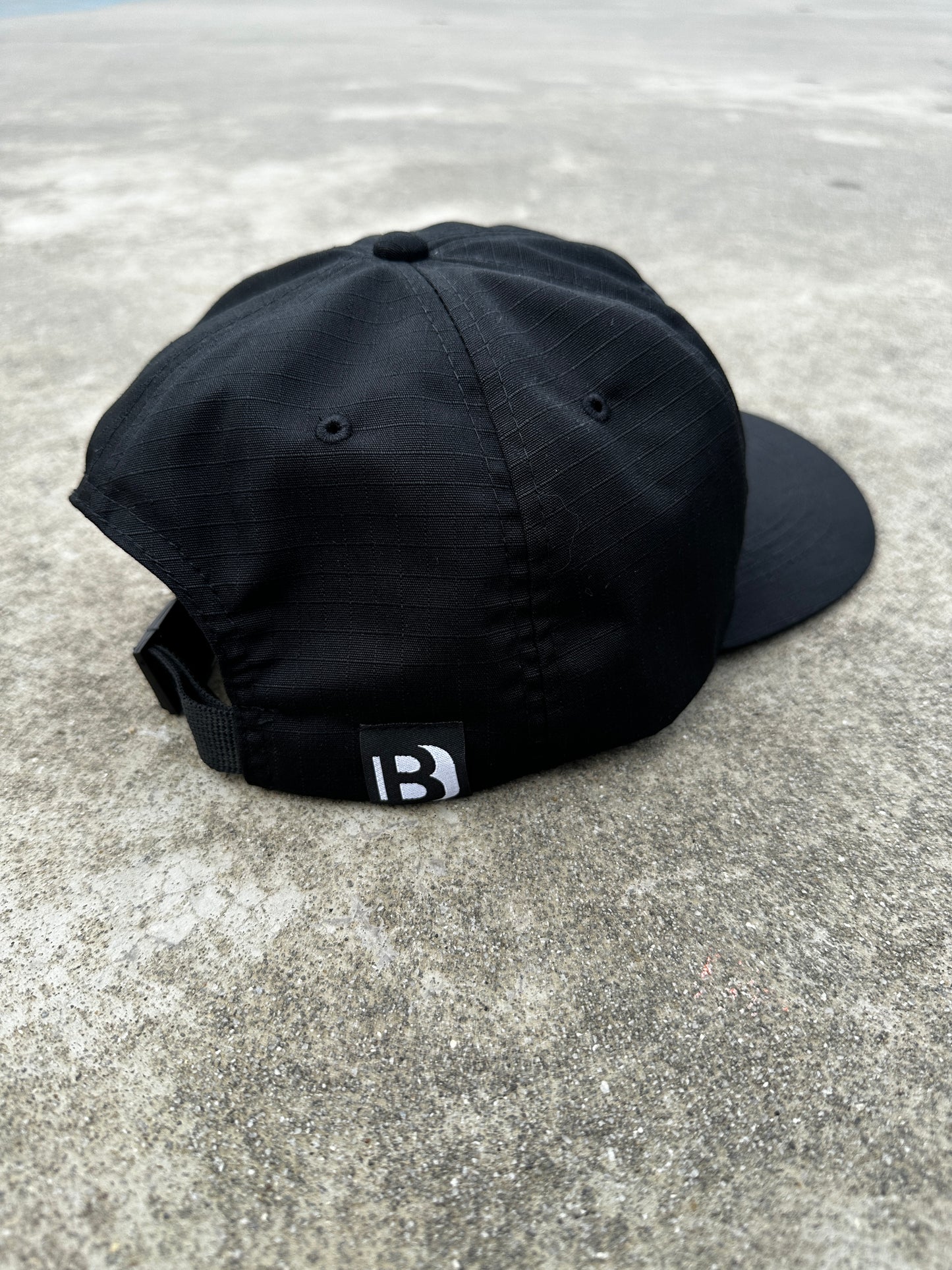 6 Panel Cap - BLCK